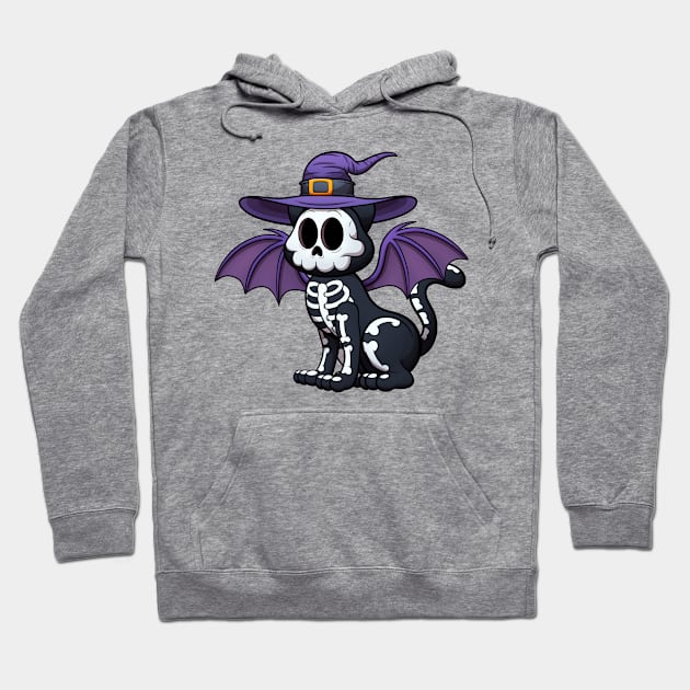 Halloween Cat Hoodie by TheMaskedTooner